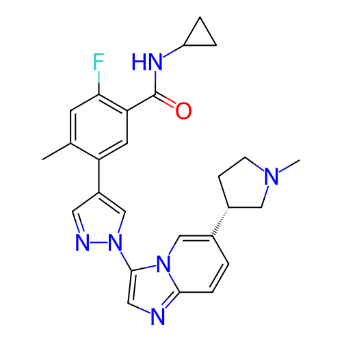 Chemical structure of BindingDB Monomer ID 303912