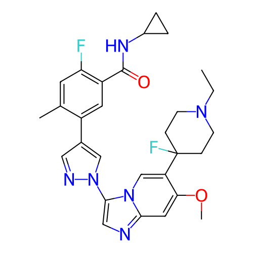 Chemical structure of BindingDB Monomer ID 303914