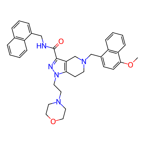 Chemical structure of BindingDB Monomer ID 303927