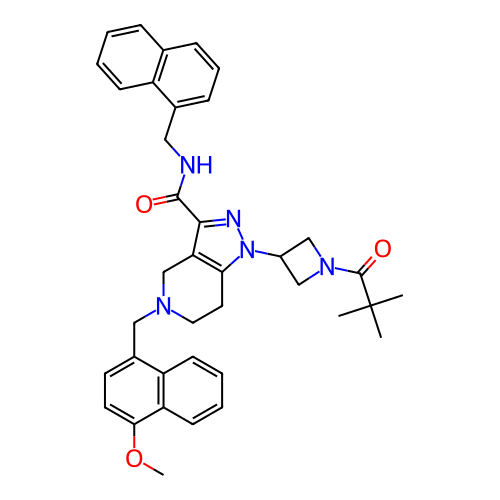 Chemical structure of BindingDB Monomer ID 303929
