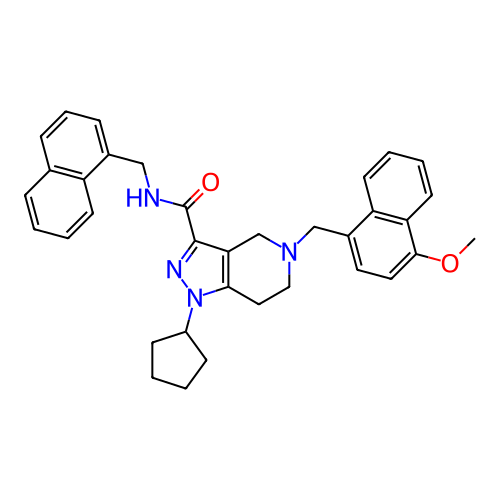 Chemical structure of BindingDB Monomer ID 303930