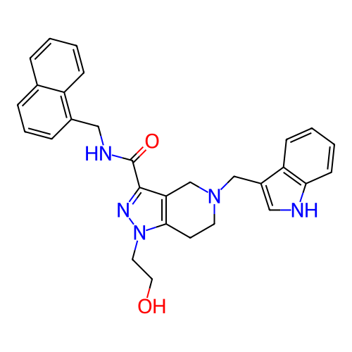 Chemical structure of BindingDB Monomer ID 303948