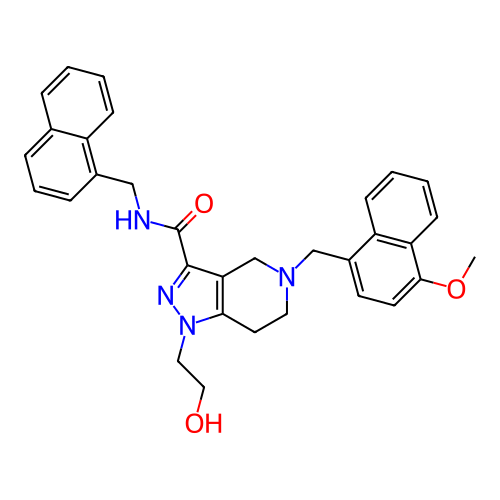 Chemical structure of BindingDB Monomer ID 303950
