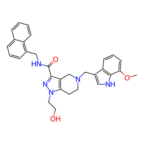 Chemical structure of BindingDB Monomer ID 303958