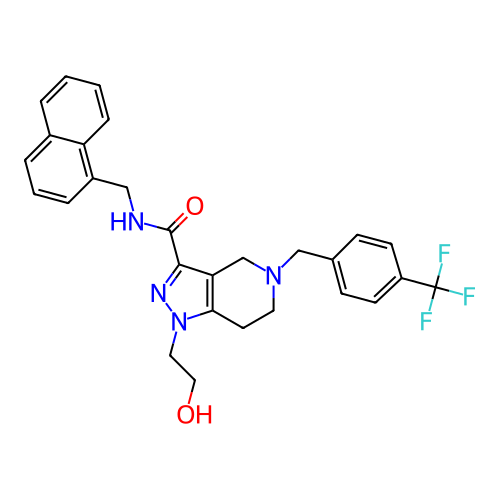 Chemical structure of BindingDB Monomer ID 303962