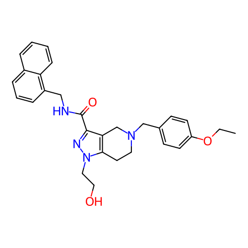 Chemical structure of BindingDB Monomer ID 303965