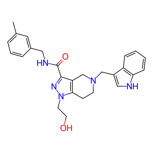 Chemical structure of BindingDB Monomer ID 303969