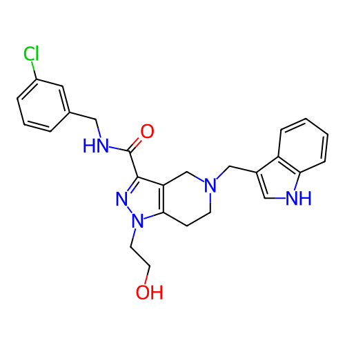 Chemical structure of BindingDB Monomer ID 303971