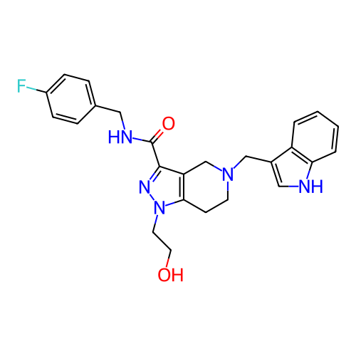 Chemical structure of BindingDB Monomer ID 303973