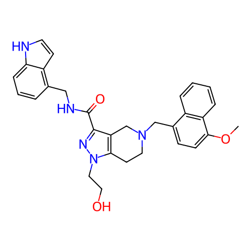 Chemical structure of BindingDB Monomer ID 303974