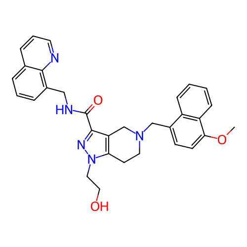 Chemical structure of BindingDB Monomer ID 303975