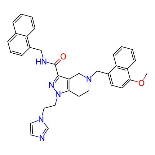 Chemical structure of BindingDB Monomer ID 304007