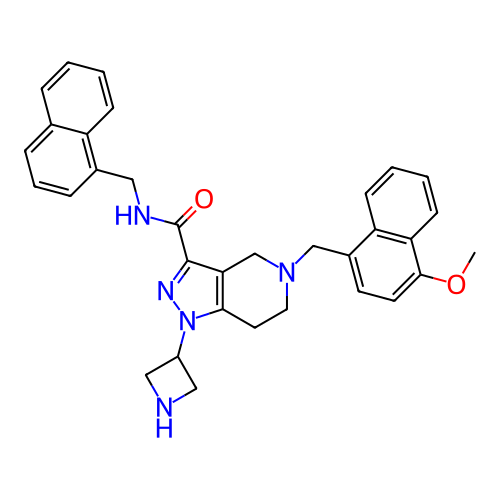 Chemical structure of BindingDB Monomer ID 304012