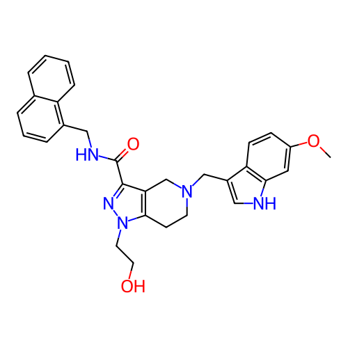 Chemical structure of BindingDB Monomer ID 304017