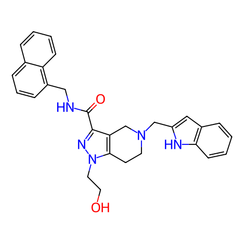 Chemical structure of BindingDB Monomer ID 304020