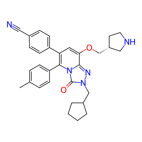 Chemical structure of BindingDB Monomer ID 304050