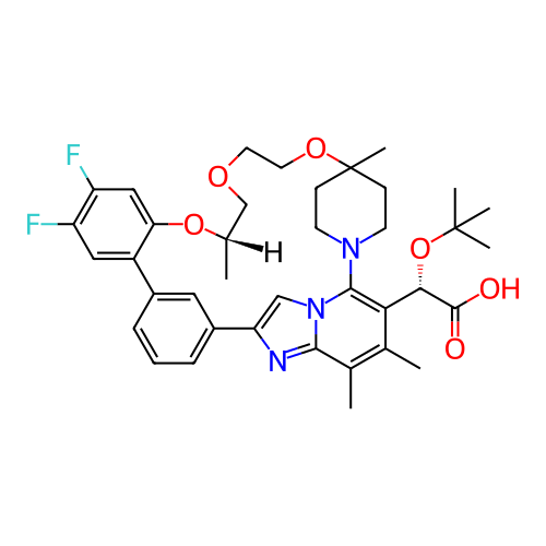 Chemical structure of BindingDB Monomer ID 304065