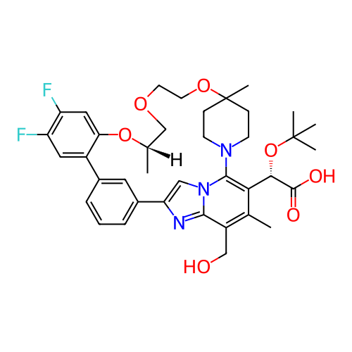 Chemical structure of BindingDB Monomer ID 304069