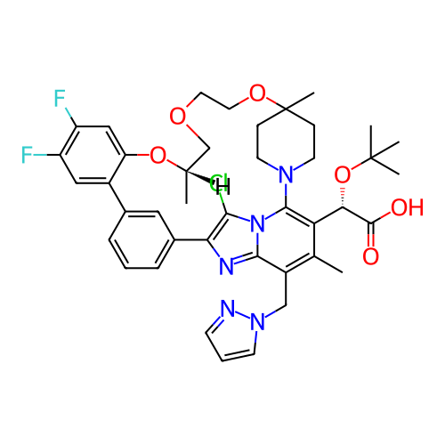 Chemical structure of BindingDB Monomer ID 304073
