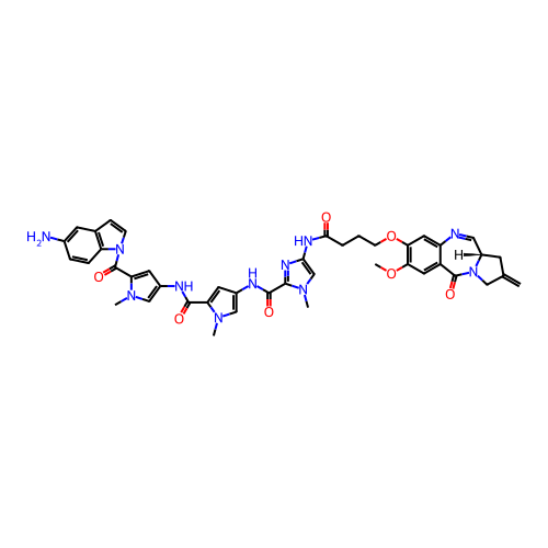 Chemical structure of BindingDB Monomer ID 304234