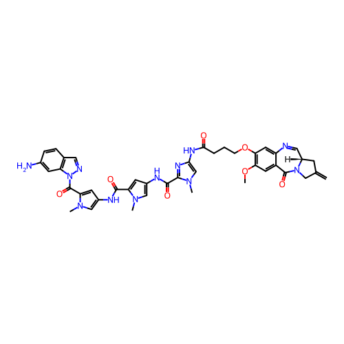 Chemical structure of BindingDB Monomer ID 304245