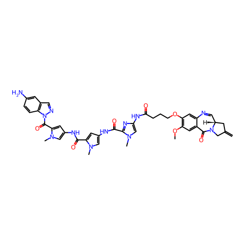 Chemical structure of BindingDB Monomer ID 304255