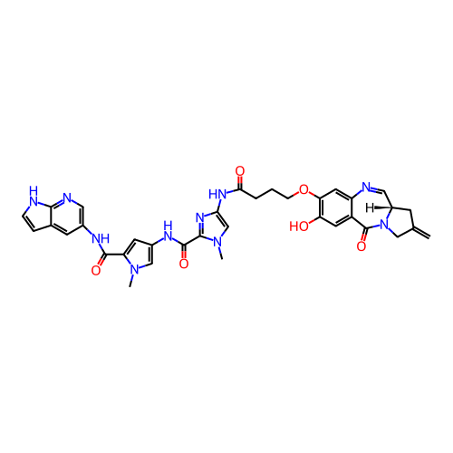 Chemical structure of BindingDB Monomer ID 304258