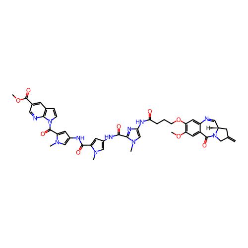 Chemical structure of BindingDB Monomer ID 304259