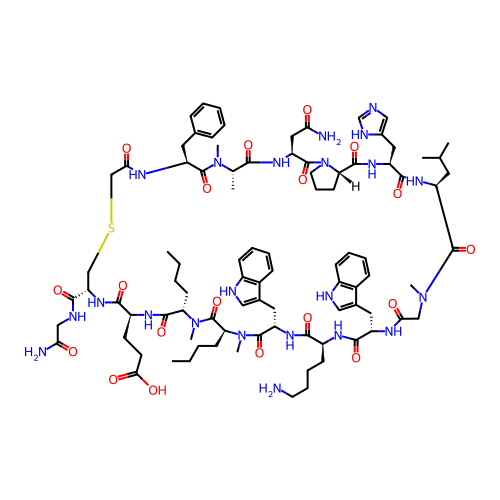 Chemical structure of BindingDB Monomer ID 304260