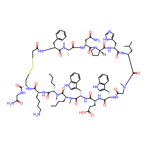 Chemical structure of BindingDB Monomer ID 304261