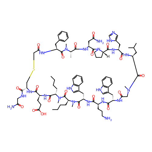 Chemical structure of BindingDB Monomer ID 304262