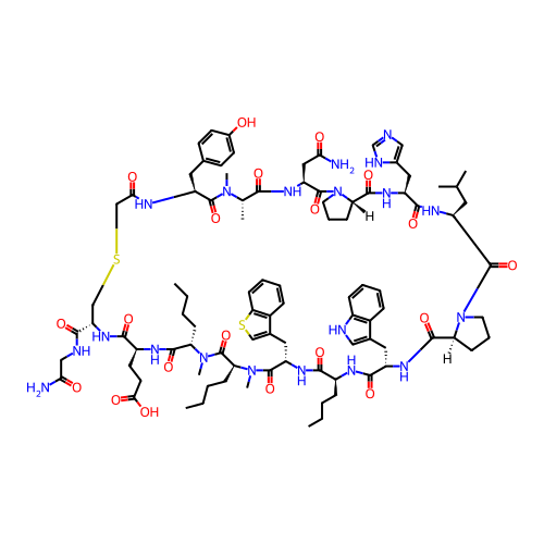 Chemical structure of BindingDB Monomer ID 304263