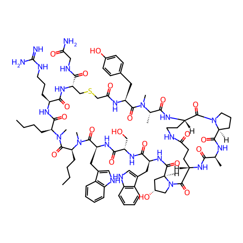Chemical structure of BindingDB Monomer ID 304264