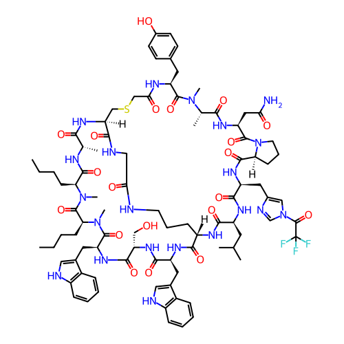 Chemical structure of BindingDB Monomer ID 304265