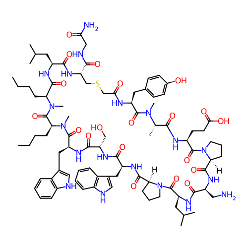 Chemical structure of BindingDB Monomer ID 304267
