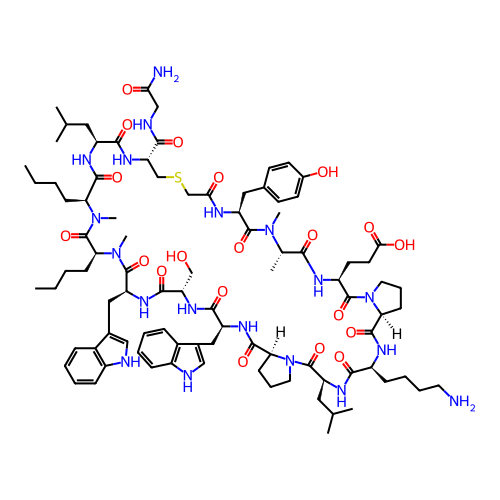 Chemical structure of BindingDB Monomer ID 304268
