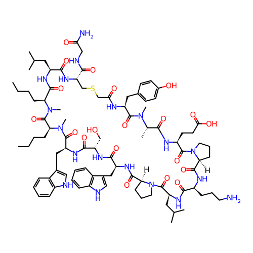 Chemical structure of BindingDB Monomer ID 304269