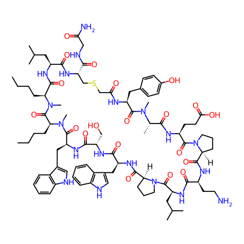 Chemical structure of BindingDB Monomer ID 304270