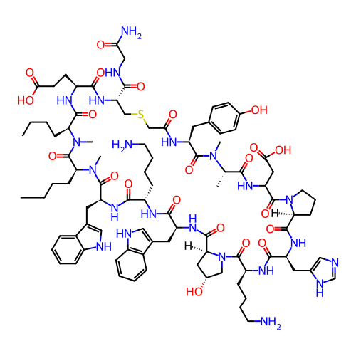 Chemical structure of BindingDB Monomer ID 304271