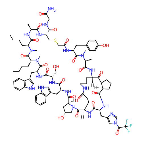 Chemical structure of BindingDB Monomer ID 304273
