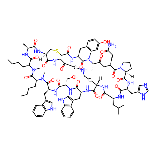 Chemical structure of BindingDB Monomer ID 304278