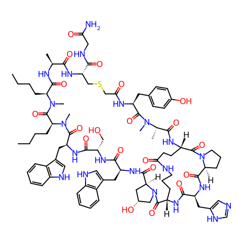 Chemical structure of BindingDB Monomer ID 304280