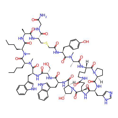 Chemical structure of BindingDB Monomer ID 304281