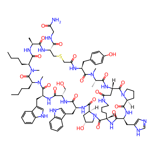 Chemical structure of BindingDB Monomer ID 304282