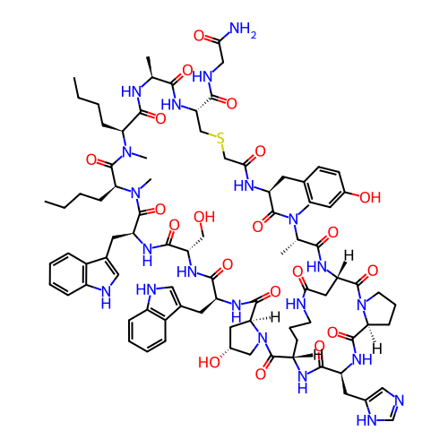 Chemical structure of BindingDB Monomer ID 304283