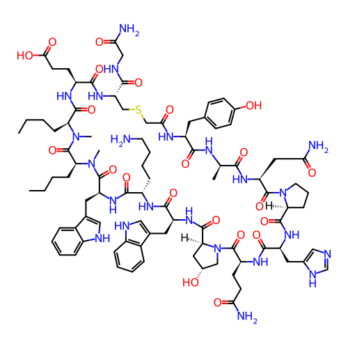 Chemical structure of BindingDB Monomer ID 304285