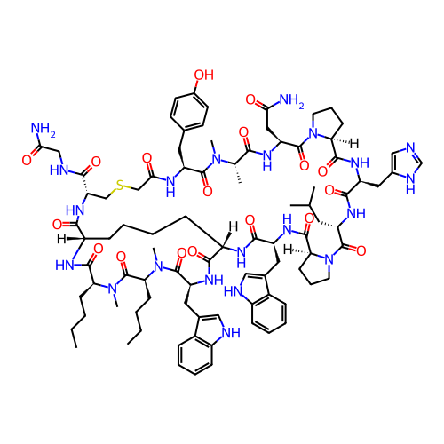 Chemical structure of BindingDB Monomer ID 304287