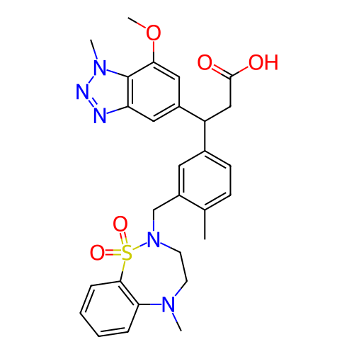 Chemical structure of BindingDB Monomer ID 304414