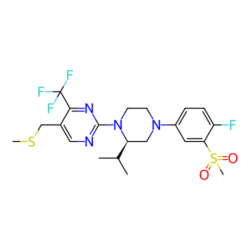 Chemical structure of BindingDB Monomer ID 304452
