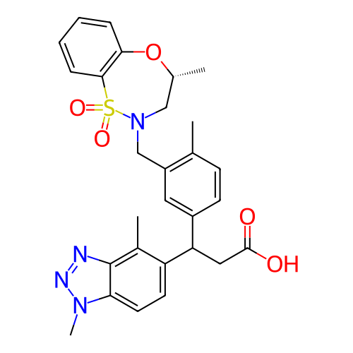 Chemical structure of BindingDB Monomer ID 304725